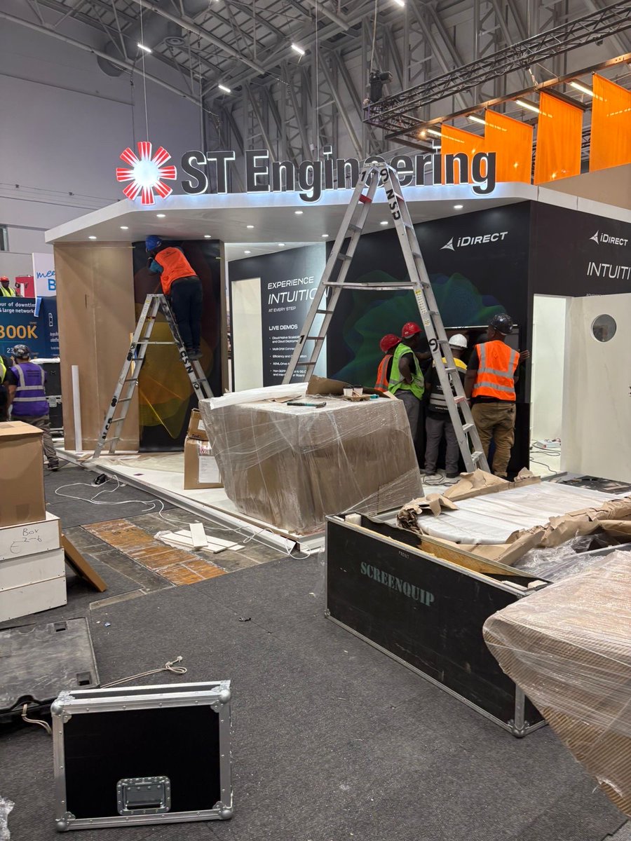 iDirect's tweet image. #Africacom booth loading... 🔄🔋

Meet our experts, explore live demos, and discover how Intuition is powering the next generation of satellite networks. Stand C63.

#STEngineering