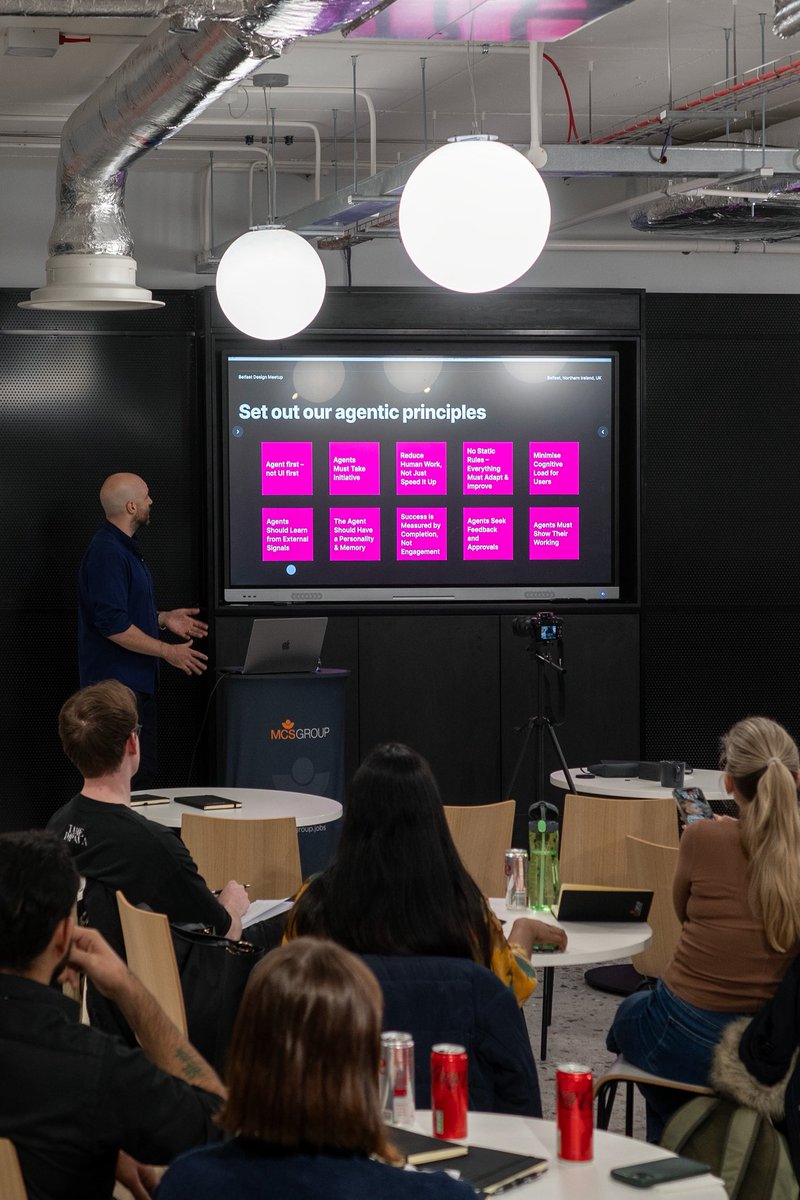 BelfastDesign's tweet photo. BIGGEST DESIGN EVENT. Our first Belfast Design Meetup turned out to be the biggest design event in Northern Ireland this year.

We gathered 50 people passionate about design.

See you at the next one: https://t.co/Xq23rWrd1m

#belfastdesign #designmeetup #productdesignmeetup https://t.co/tO8i3xrtwJ