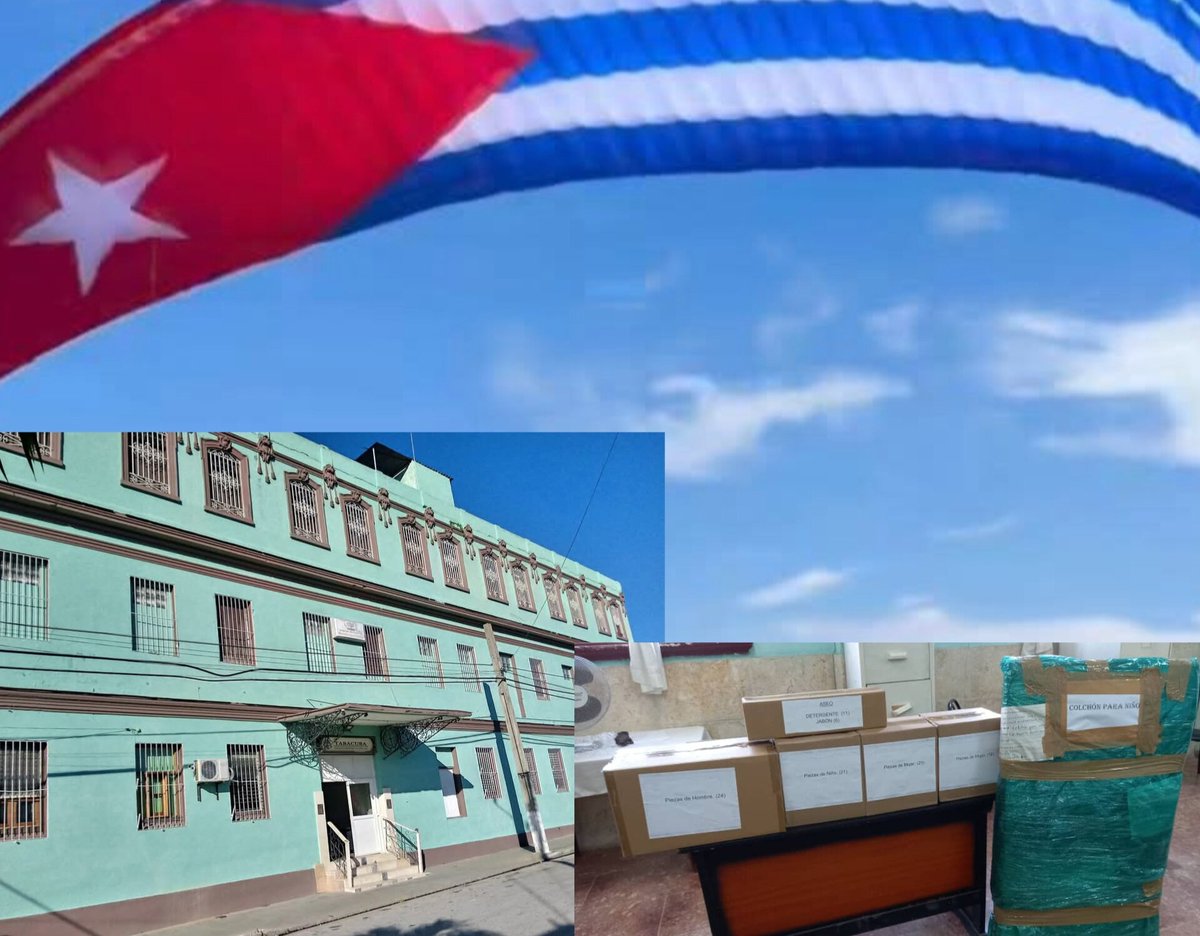 esp_control's tweet image. Empresa Estatal Socialista Ramiro Lavandero Cruz como toda cuba, mandamos nuestra balija de amor a las provincias afectadas por el ciclón Melissa en el oriente del país. Nadie quedará abandonado a su suerte, esa es la grandeza de nuestra Revolución!.
#FuerzaCuba