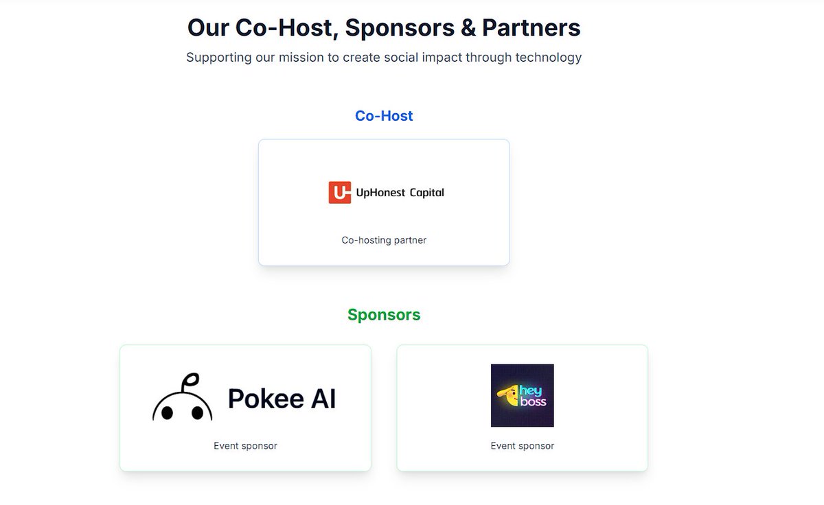 Pokee_AI's tweet image. We were proud to sponsor last week’s Silicon Valley Tech for Good Basecamp, bringing together technologists and nonprofits driving real impact across our community.

At Pokee, we believe building transformative AI means more than advancing research — it’s about using technology…