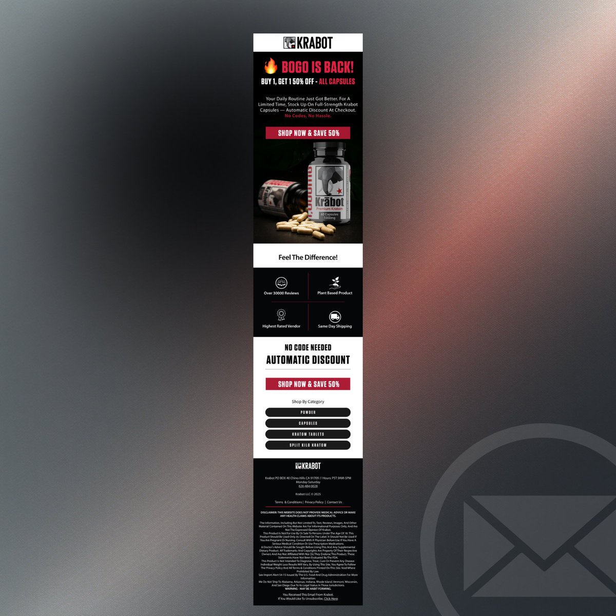 moinzisun113's tweet image. BOGO EMAIL (SERIES-1) for KRABOT

&amp;gt;&amp;gt; Clear CTA above the fold
&amp;gt;&amp;gt; Clear Offer
&amp;gt;&amp;gt; Simple &amp;amp; Clean design
&amp;gt;&amp;gt; Easily Skimmable
&amp;gt;&amp;gt; Footer Menus

#emaildesign #figmaemail #emailcampaign