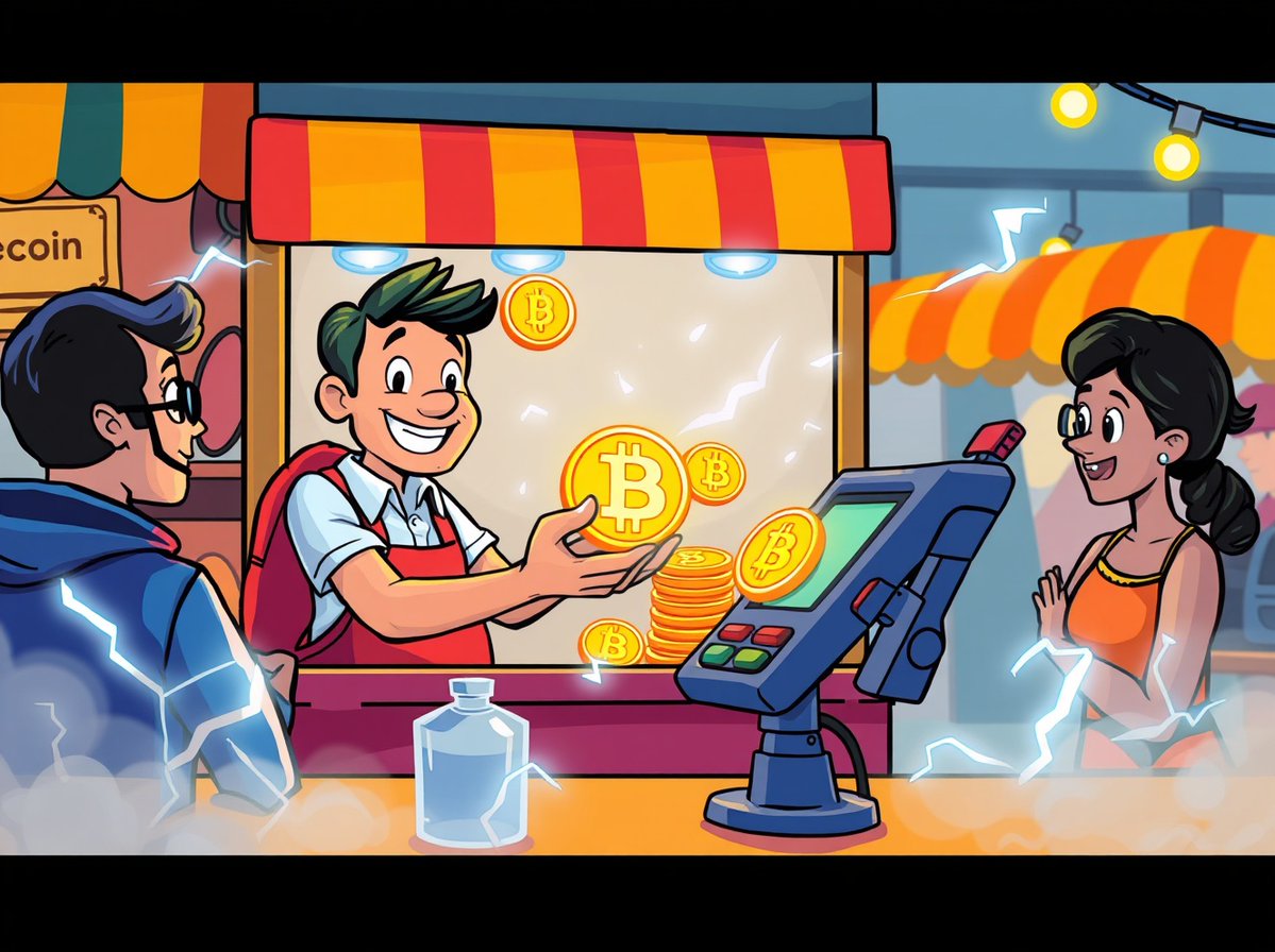 ItsBitcoinWorld's tweet image. Imagine walking into your favorite coffee shop and paying with Bitcoin as easily as tapping your credit card. #BITCOIN #BLOCKCHAINTECHNOLOGY #cryptocurrencypayments #LIGHTNINGNETWORK #Square
bitcoinworld.co.in/square-bitcoin…