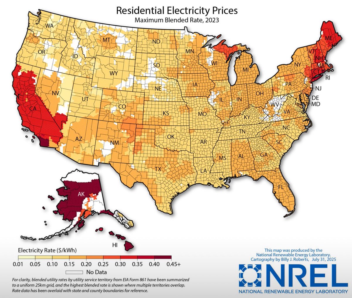 <a href="/CAgovernor/">Governor Gavin Newsom</a> Sorry, but when your electricity is the most expensive in America, it’s in spite of it.🤡