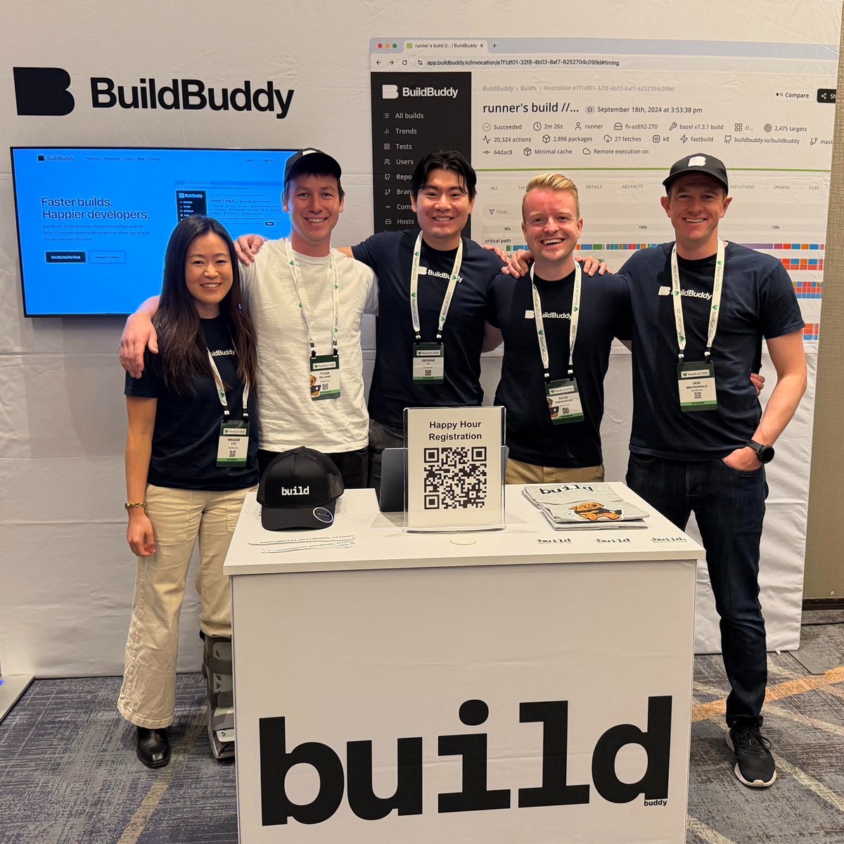 Thank you again to <a href="/buildbuddy/">BuildBuddy</a>, the Platinum sponsor of #BazelCon 2025! The expertise you share with the Bazel community is invaluable.
Listen to Fabian’s talk, Rootcausing Rebuilds with ‘’bb explain’’, on Tuesday, Nov 11th!