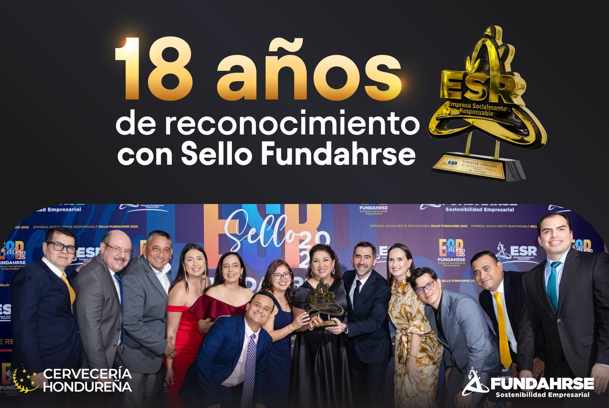 ¡Nuestra esencia sostenible ha sido reconocida por FUNDAHRSE! 🏆

Con 18 años de compromiso permanente, celebramos la entrega del Sello RSE, un reconocimiento a nuestras acciones sociales y ambientales que generan valor para nuestro país.