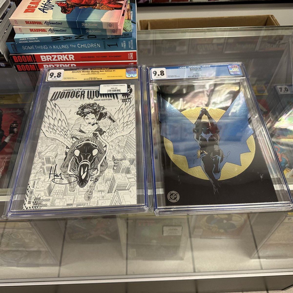 MachewsComics's tweet image. Today's editions to the collection :) and all I needed was a #ShortBox