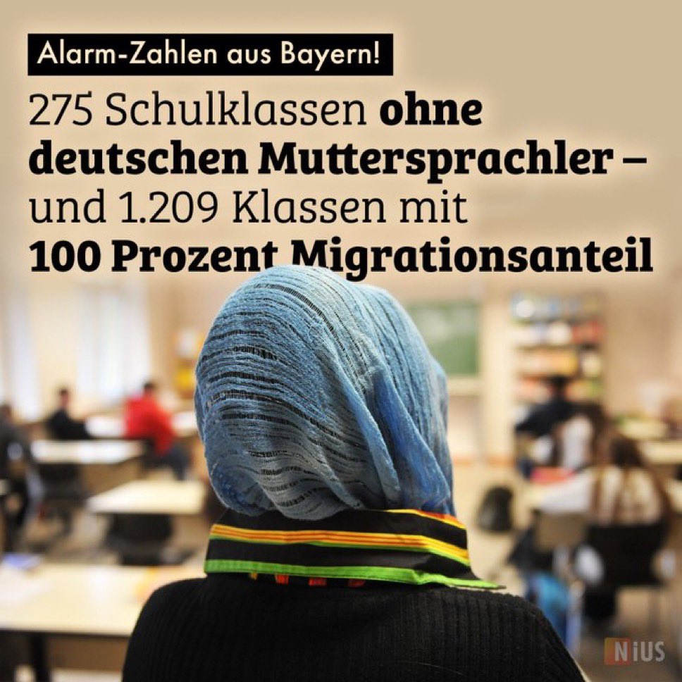 Wir sind so am Arsch. Das IST kultureller Austausch. Da braucht man keinen großen Schwurbel-Plan hinter sehen. Es ist einfach Demographie x Zeit.