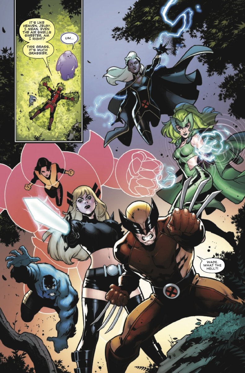 Un mariage à Krakoa… Et si ils avaient oublié d’inviter quelqu’un ?! 👀

#Deadpool