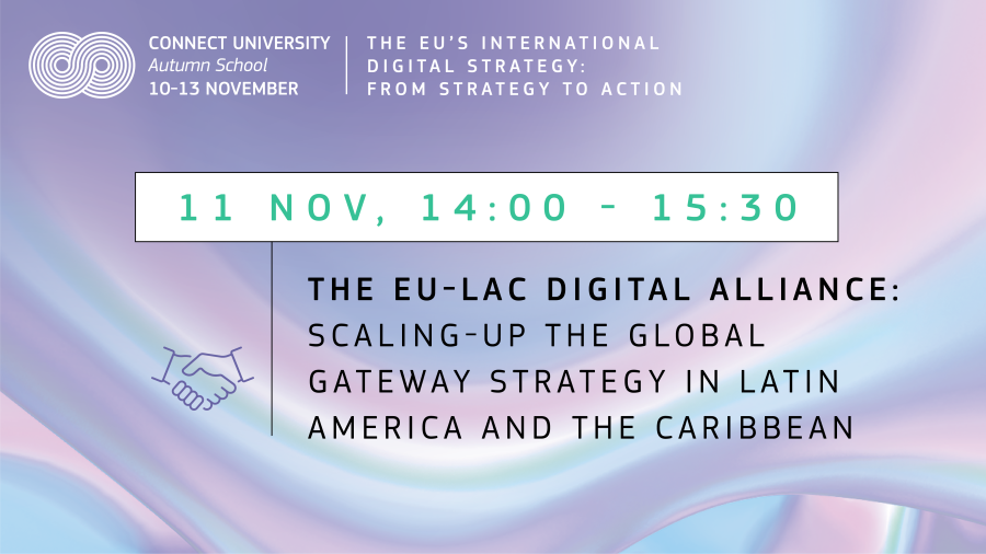 Join us tomorrow for a discussion on the 🇪🇺EU-LAC Digital Alliance, and the progress of the Global Gateway investment agenda

Including a 1st take of 🇨🇴Santa Marta EU-CELAC summit results

futurium.ec.europa.eu/en/connect-uni…