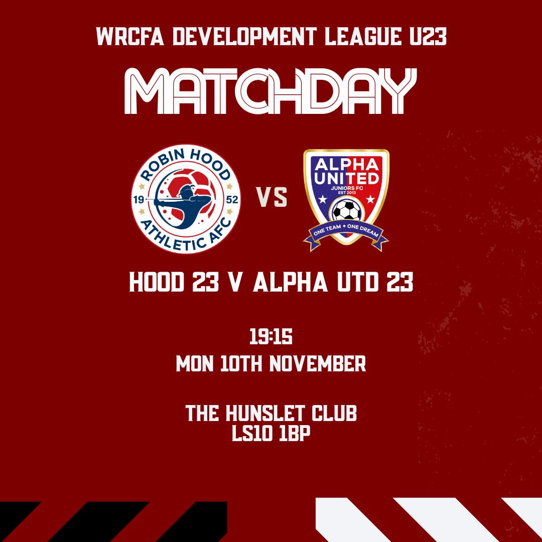 Not long until KO down at Hunslet so if you’ve had a miserable Monday, why not get down and support the lads! 

A few missing tonight so it’ll be a test, but hopefully we make it three on the spin for our in form youngsters ❤️🖤