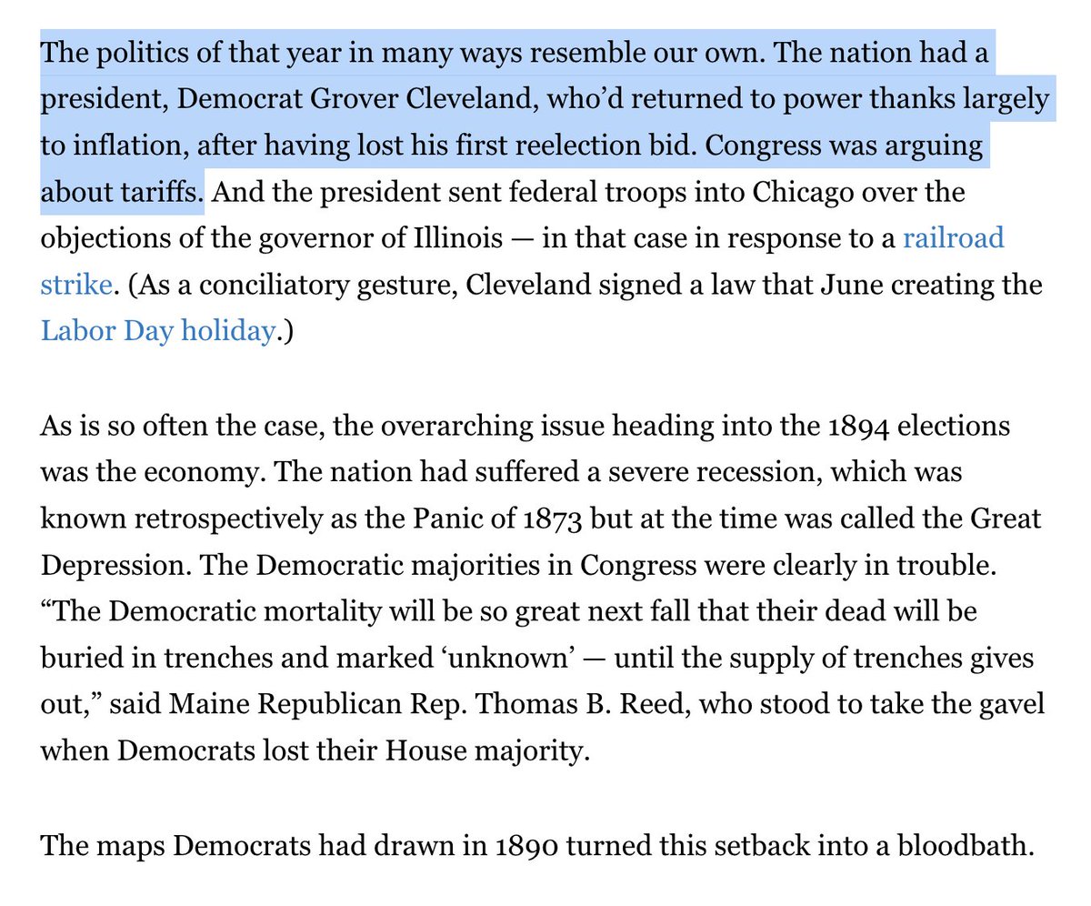 The "2024 = Reverse 1892" theory continues to gain adherents...