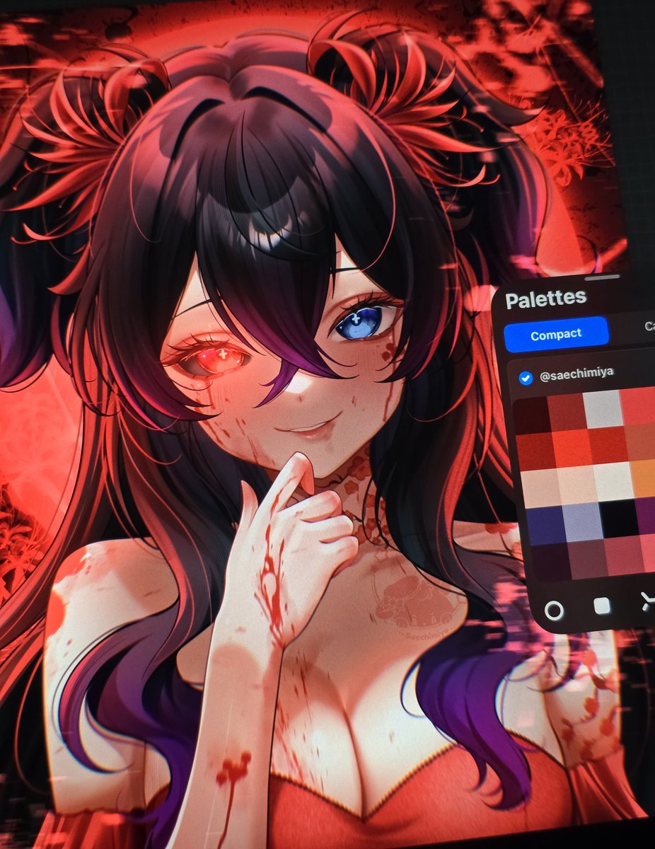 skeb 🥀🩸

for @/yami_yuriko tysm!