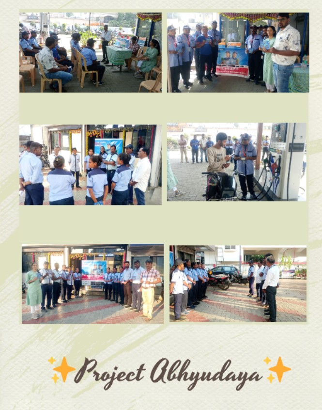 💪 Our #ProjectAbhyudaya journey continued on 8th Nov 2025 🗓 with high enthusiasm 🔥at Nandurkar Fuel Station &amp; Shree Gurudev Petroleum! ⛽ 🚗🤝✨
Together, we’re building 💪 stronger teams &amp; fueling 🌟 delightful customer experiences! 💬💫
#HPCL #HPHaiJahanBharosaHaiWahan