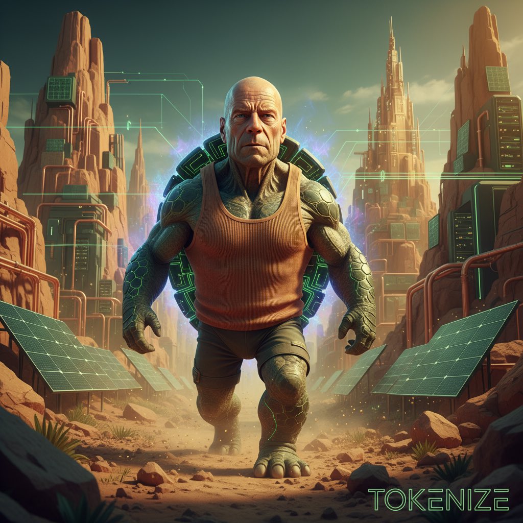 caarbons's tweet photo. Thanks  Bruce ! 

If even the toughest turtle in the multiverse is walking with us…
Maybe Caarbon’s isn’t just a token — it’s a mission.
Slow? No. Inevitable. 🐢⚡️🌍
#CAARB #Web3Builders #TokenizeTheWorld https://t.co/PU5TIb9OkE
