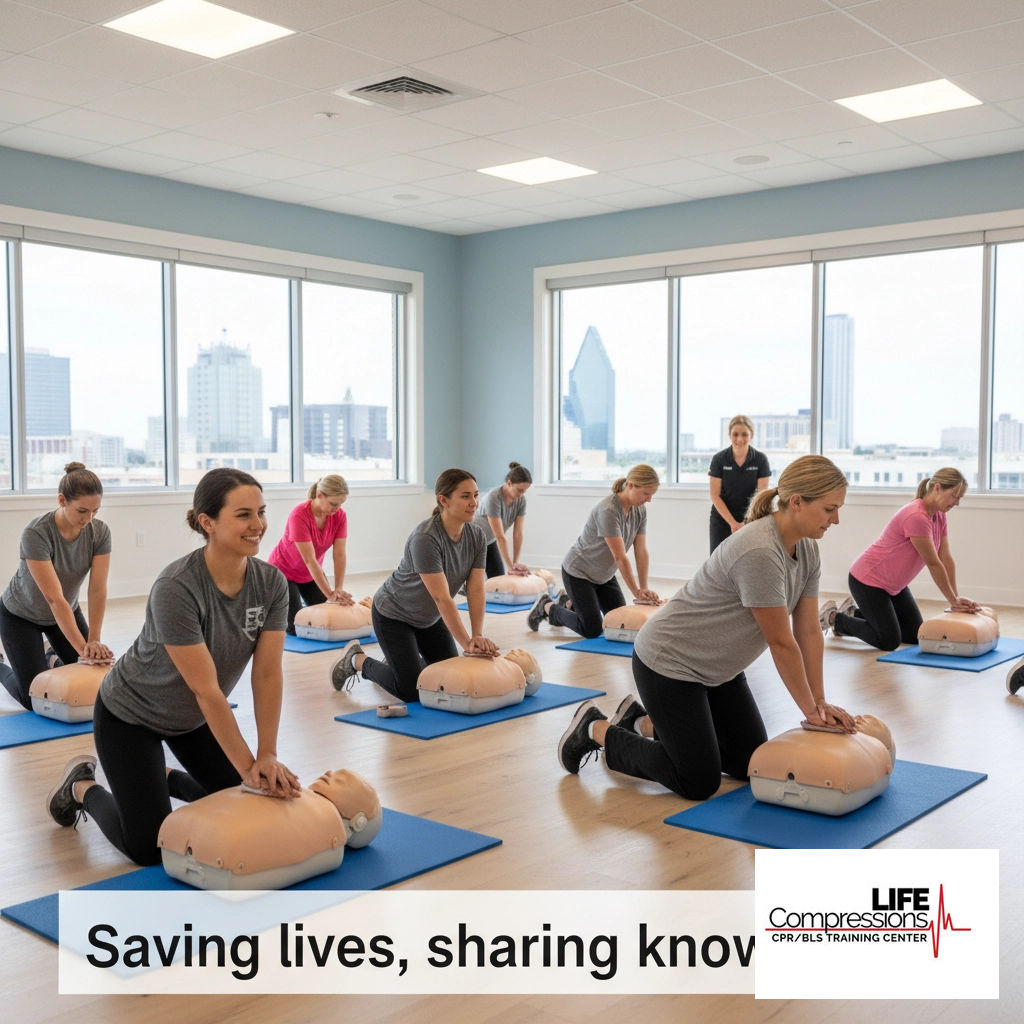 LifeCompression's tweet image. We'd love to feature on your Dallas entrepreneur podcast! Life Compressions delivers American Heart Association-endorsed CPR &amp;amp; life-saving education: 30+ years strong, nationwide. Let's connect and empower more lives! #DallasBusiness #CPR #HealthcareHeroes