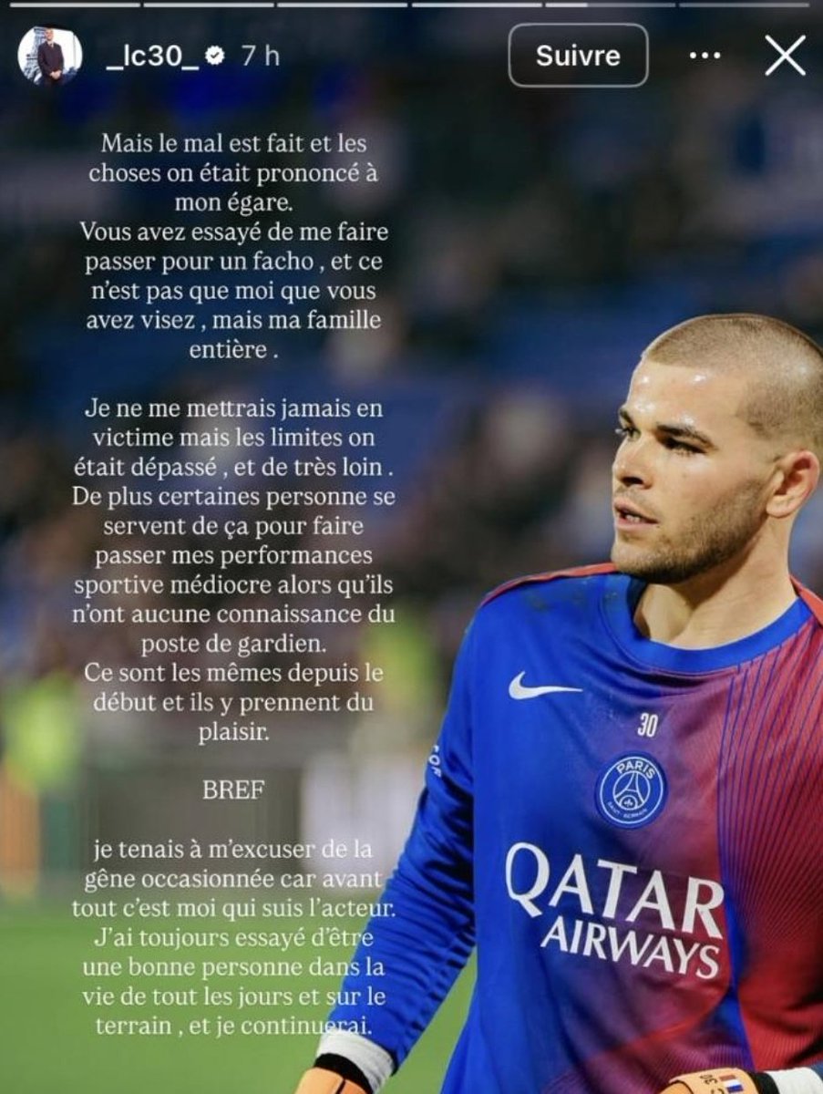 T'es footballeur, t'as pas le droit de liker un poste soutenant le RN..

Mais tu peux faire un tweet "pour un petit ange" multirécidiviste qui aurait pu fauché Kamilya ou Mathis..

La peur doit changer de camp, les fascistes c'est eux pas nous.
#Facealinfo