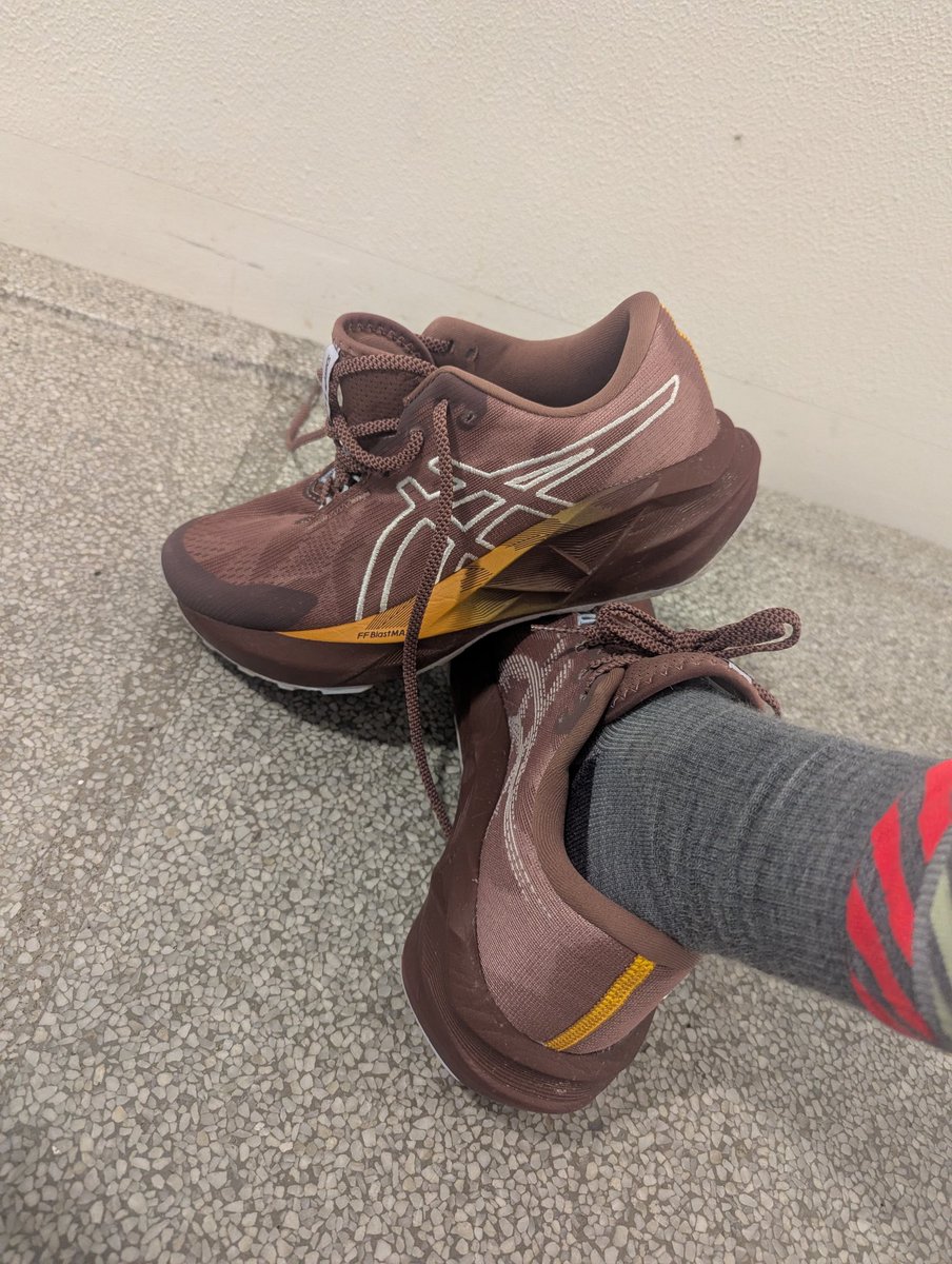 La55eS's tweet image. Indtil videre er Novablast 5 en fornøjelse at løbe i #DailyRunner #MængdeTræning