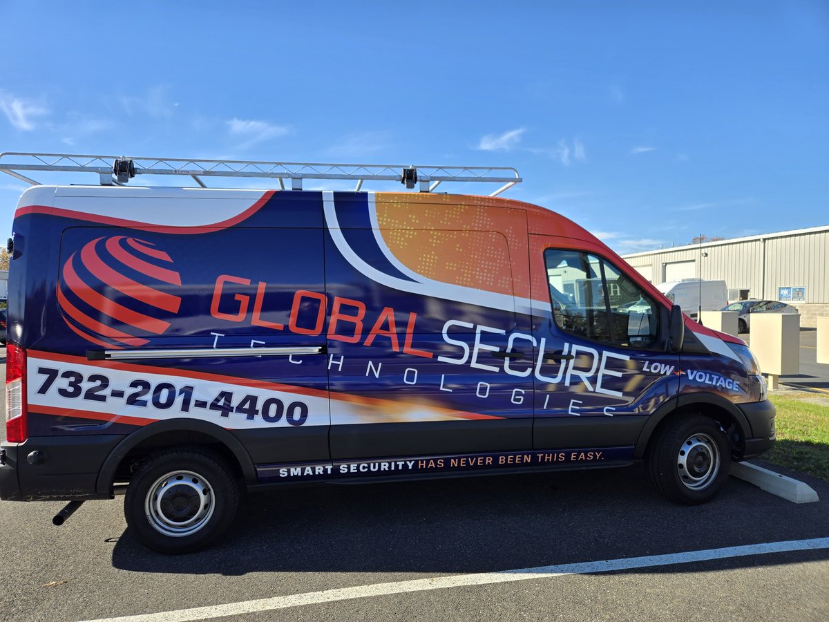 GSecureTech's tweet image. Big milestone for Global Secure Technologies , our new van is officially on the road! 
If you see us out there, give us a wave, we’re just getting started. 💪🏻
gsecuretech.com #globalsecuretechnologies #lowvoltage #smartsecurity #growth #momentum #leadership #teamwork