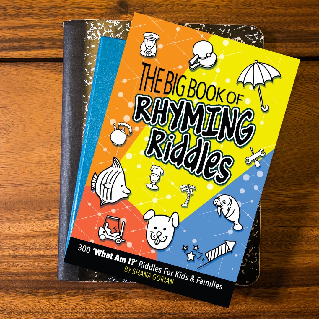 AuthorShana's tweet photo. Need an easy gift this Christmas for kids 6-12? Try The Big Book of Rhyming Riddles
✅boredom buster
✅ screen-free way to learn and play
✅ who's the trivia star in the family https://t.co/veX6amtuNP #riddlebook #kidsbooks #kidsgifts https://t.co/ECRwZpL8kH