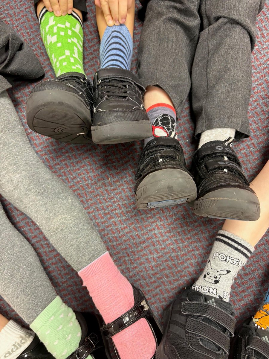 Today we all wore our 'Odd Socks' to mark the start of Anti-Bullying week - there were some fabulous colourful socks on display.
#oldmill #broughtonastley #southleicestershire