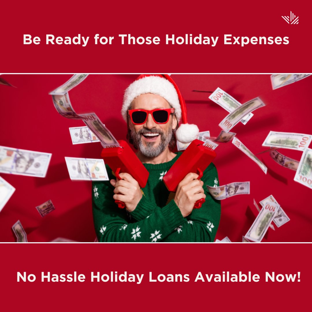 MemberSourceCU's tweet image. Need a little extra cash to make the holidays magical? Come to the Source! We are rewarding our members for doing business with us with this special No Hassle Holiday Loan. Click the link in our bio for more info.