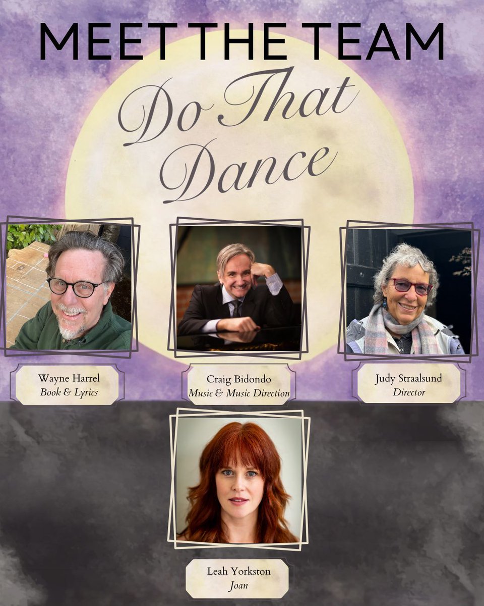 Meet the team behind "Do That Dance," part of the NWTW Founder's Showcase. "Do That Dance" will show at 7PM December 12-13, and December 14 at 4:30. Get tickets now at nwtw.tix.page/e/founders-sho… 

#portlandtheater #newwork #NWTW #localtheater #portland #playwrighting