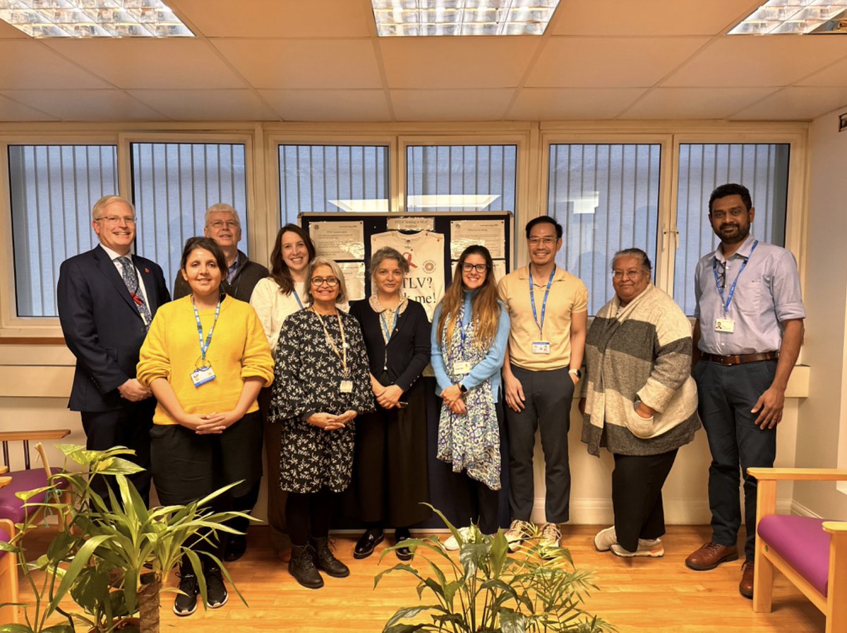 ImperialPeople's tweet image. 10 November is World Human T Cell Lymphotropic Virus (HTLV) Day, a blood-borne virus that can lead to cancer and inflammatory conditions. 

Our teams have been fundraising and raising awareness throughout the day. If you missed it, find out more here. ➡️ intranet.imperial.nhs.uk/page/19557?Sea…