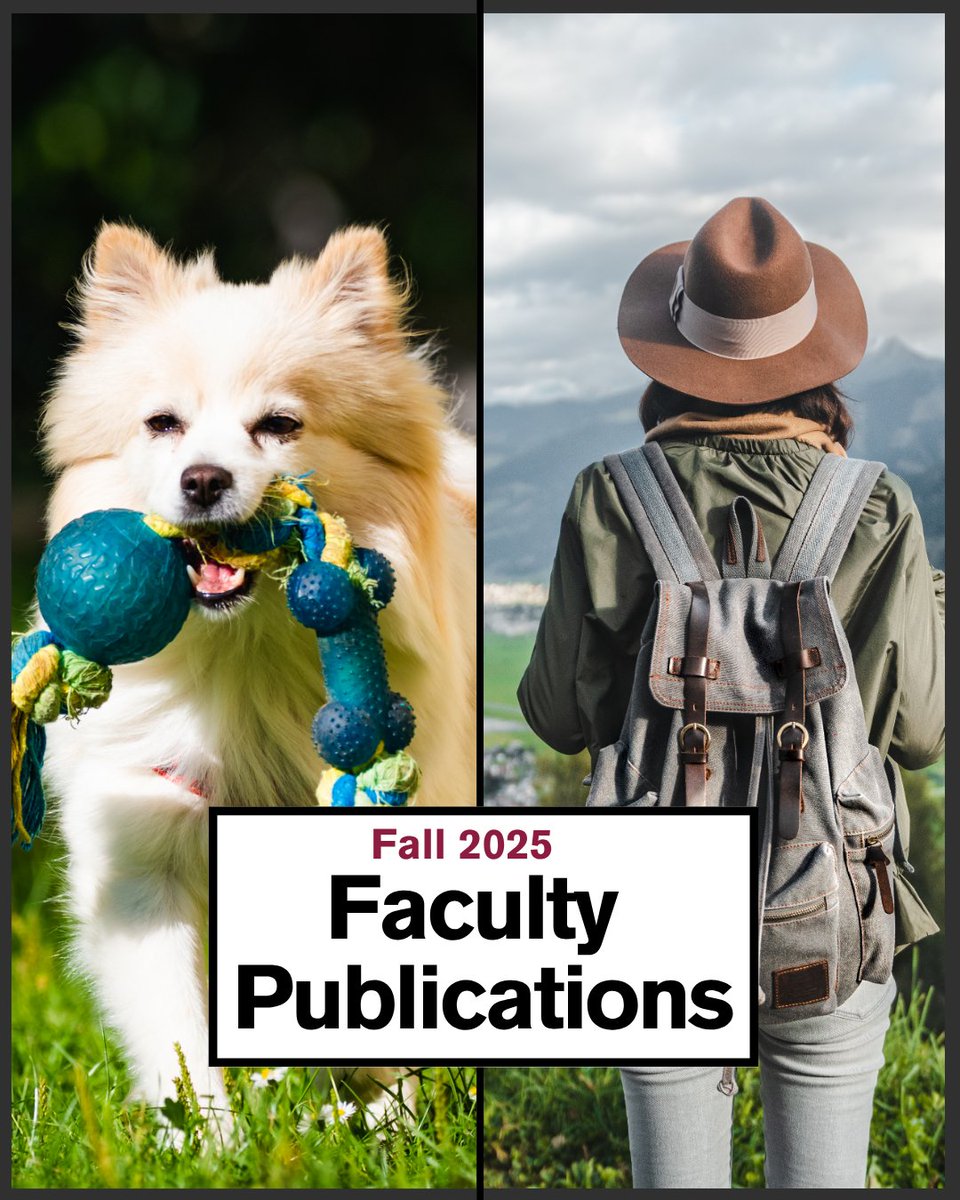 ASUCommunities's tweet image. #CRD faculty continue to produce innovative research in leading academic journals. From exploring equity in national park access to the diverse needs of urban dog-park users, their work advances knowledge and enriches our #CommunityForGood. 🐾🌿
Read more: linktr.ee/ASUCommunities