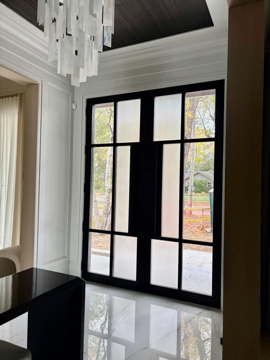 AmberwoodDoors's tweet image. Gorgeous #custom *SOLID* #mahogany @AmberwoodDoors *DOUBLE DOOR* with Black paint finish; Tempered Clear &amp;amp; Listral D glass; &amp;amp; @emtek_products #doorpulls in Flat Black!
#madein 🇨🇦

Contact amberwooddoors.com today!
416-213-8007 or 1-800-861-3591
🇨🇦 &amp;amp; 🇺🇸 Shipping 

#doors