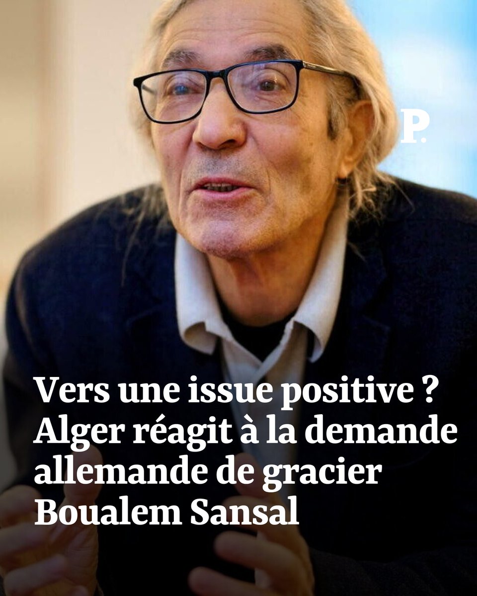 LePoint's tweet image. Berlin demande à Alger de gracier Boualem Sansal, 81 ans, en raison de sa santé déclinante. La requête, rendue publique, laisse entrevoir un possible geste du président Tebboune.
➡️ l.lepoint.fr/a4H