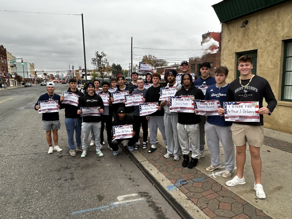 We had a great time supporting our military veterans at Bayonne Veteran’s Day Parade yesterday!

Your sacrifice is unmatched! THANK YOU! 🇺🇸 

#StrutUp 🦚