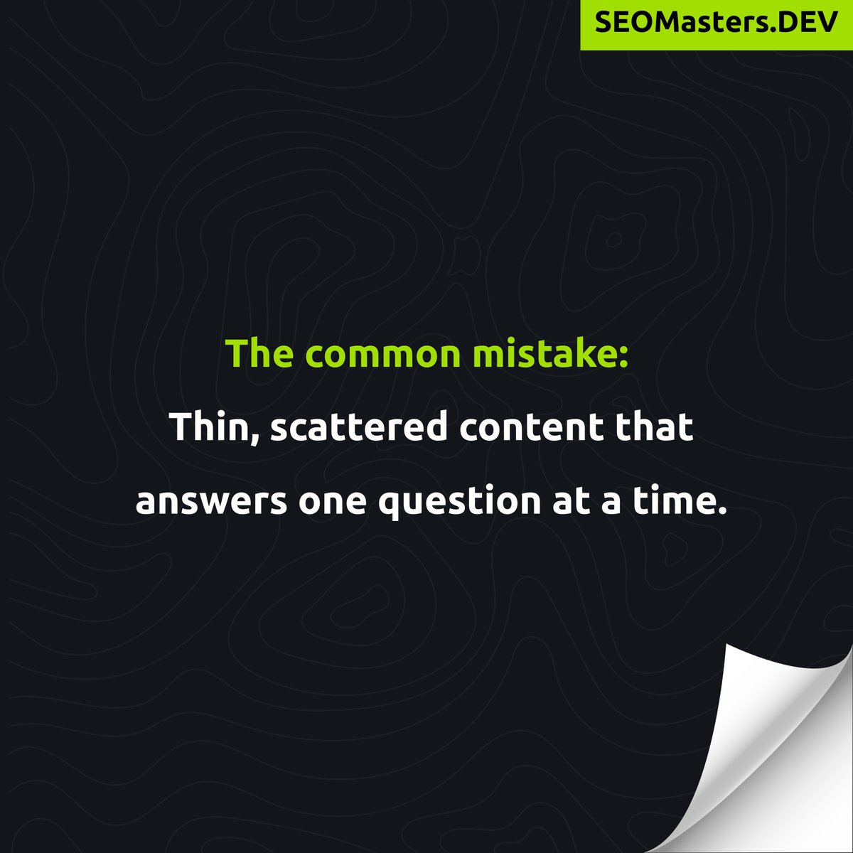 seomastersdev's tweet photo. Day 8 of our FREE #SearchDominanceChallenge. 🚀 Time to get practical. Stop writing thin blog posts. Start building 'Pillar Content.' Here's the 4-step blueprint to creating content that both Google &amp; AI love. 👇 (thread) https://t.co/4W3fMPB1Pa