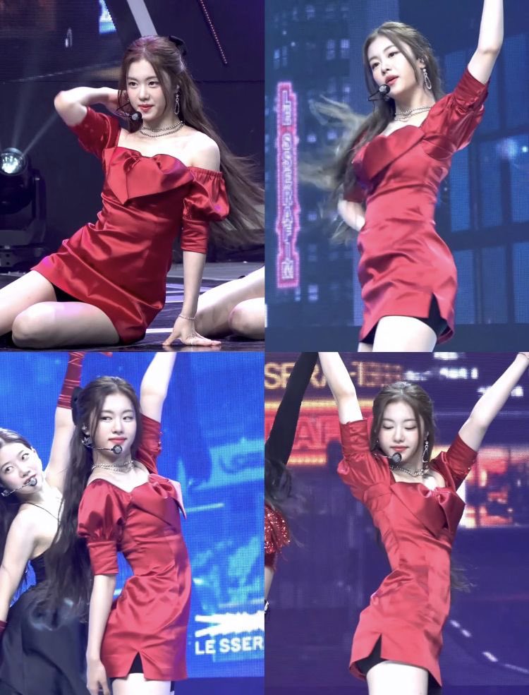 saminagrm's tweet image. red dress garam was the craziest thing to come out of 2022