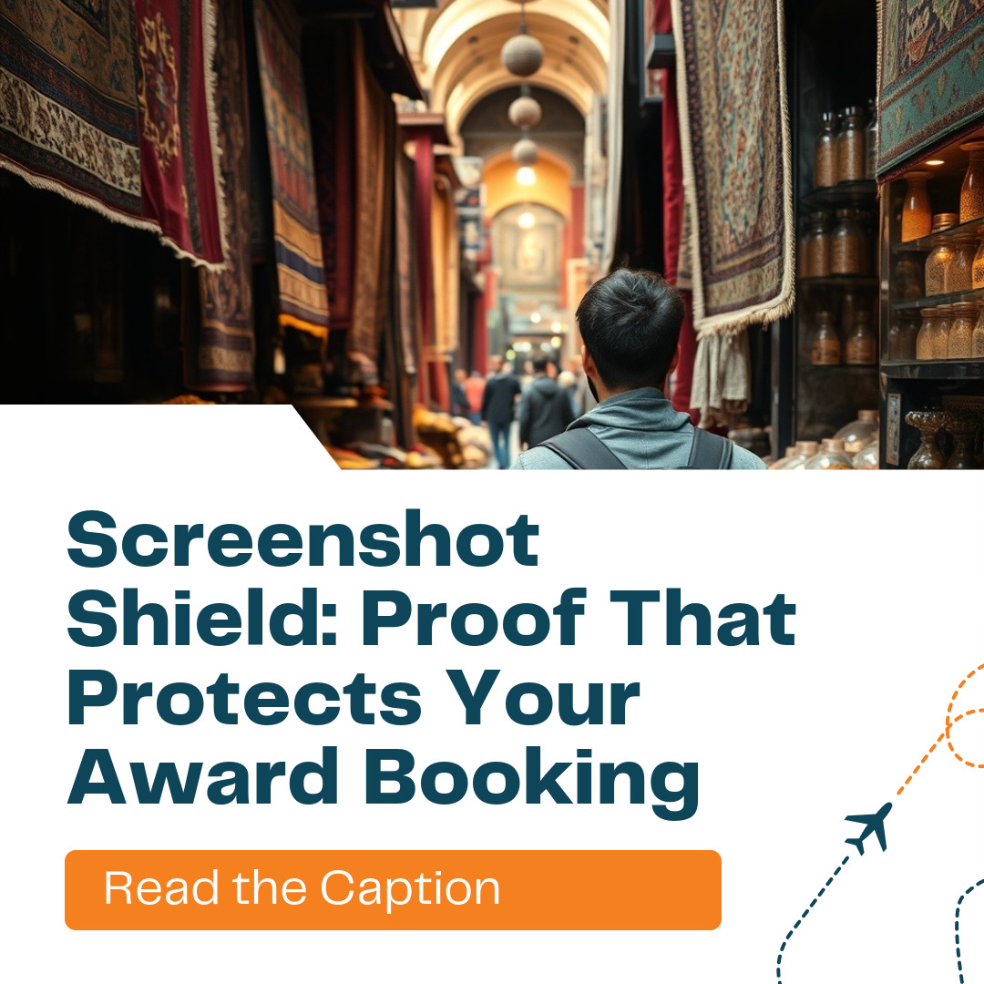 HighEndTravelCo's tweet image. Prices and seat maps can shift mid‑transaction. A quick screenshot of every booking step gives you proof if points disappear, taxes jump, or an agent claims the fare never existed. It’s free insurance—capture now, argue later. #ScreenshotSave #wndrfar #PointProtection