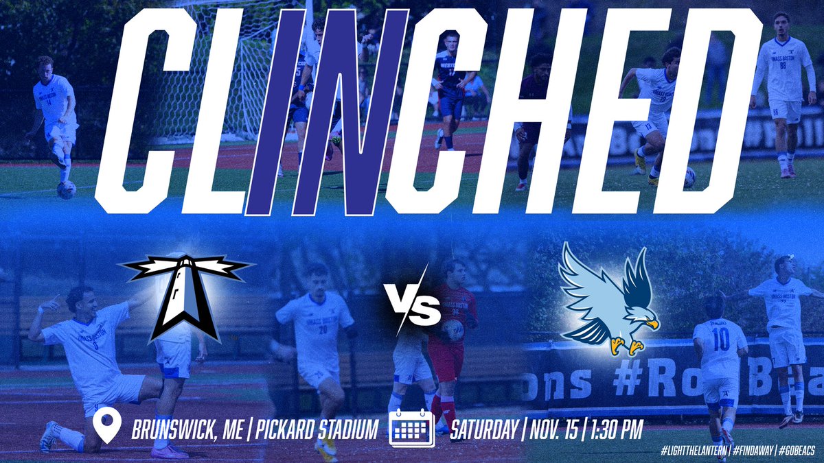 UMassBeacons's tweet photo. We’re in. 🏆
Next stop ➡️ Brunswick, ME
🗓 Saturday | 1:30 PM
🆚 Roger Williams University
SWIPE for the reaction 🎥
#LightTheLantern | #GoBeacs | #FindAWay https://t.co/nyzO9IBGsd