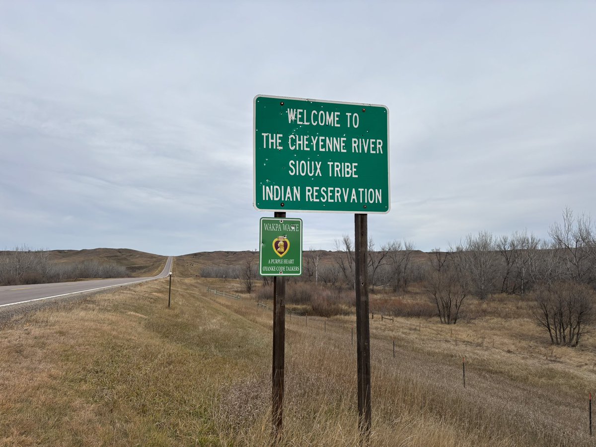 On the road with <a href="/KELOLaurenS/">Lauren Soulek</a> on the beautiful Cheyenne River Reservation, gathering interviews and video for upcoming stories. Been wanting to come here for a long time