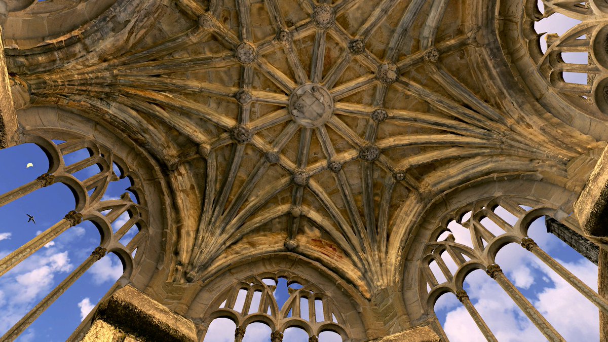 Recreating the Cerne Cistern for Time Team - based on the surviving building located at the neighbouring Sherborne, a combination of 3D digital scanning, 3d modelling and photogrammetry is used to rebuild the lost Cerne Abbey Cistern.