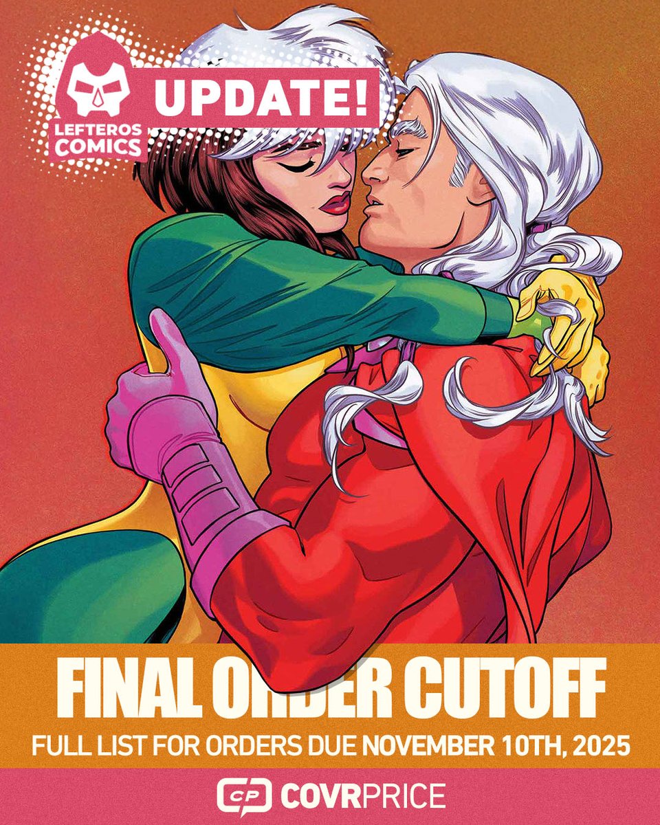 UPDATED WITH FOC PICKS FROM <a href="/LefterosComics/">Lefteros Comics</a>!

This is your LAST CALL for Final Order Cutoff! 

With <a href="/AH_AdamHughes/">Adam Hughes</a> @dcofficial <a href="/geoffjohns/">Geoff Johns</a> @jasonfabok <a href="/Jock4twenty/">jock</a> <a href="/JorgeJimenezArt/">Jorge Jiménez</a> <a href="/MarkBrooksArt/">The Dread duck Pirate Mark Brooks</a> <a href="/sanfordgreene/">Sanford Greene #BHM</a> <a href="/Ssnyder1835/">Scott Snyder</a> <a href="/GhostMachinePro/">Ghost Machine</a> &amp; more!

LINK: covrprice.com/cp-content/202…