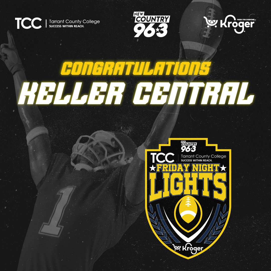 🎉🏈 WE HAVE A CHAMPION! 🏈🎉

Congratulations to <a href="/KellerCentralHS/">Keller Central HS</a>— the 2025 Friday Nights Live WINNERS! 🙌🔥

Thanks to our amazing sponsors: <a href="/TCCollege/">TarrantCountyCollege</a> and <a href="/KrogerDFW/">Kroger News Dallas</a>! 💰👏

We can’t wait to see you defend your title in FNL 2026!