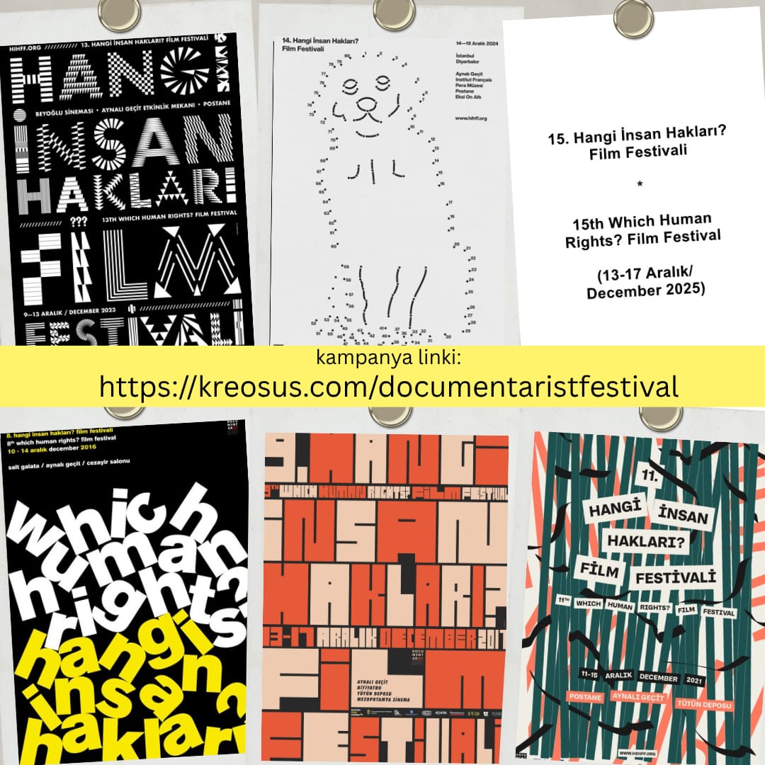 İnsan hakları mücadelesinin sesini, tanıklıklarını, direniş hikâyelerini 15 yıldır Türkiye’nin ve dünyanın dört bir yanından İstanbul’a taşıyan Hangi İnsan Hakları? Film Festivali'nin desteğinize ihtiyacı var. 

Detaylar ve kampanyaya destek olmak için: kreosus.com/documentaristf…