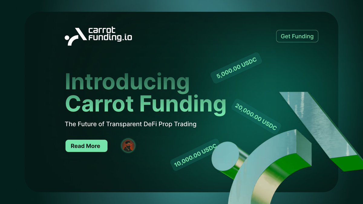 yong_oku's tweet image. YO FAM! 🚨 PROP FIRM KILLER ALERT: @carrotfunding is the FIRST 100% on-chain DeFi funding platform  sending FTMO &amp;amp; shady CeFi firms to the shadow realm.

REAL @GainsNetwork_io liquidity on Arbitrum 230+ pairs (BTC, ETH, alts, memes) No hidden fees, no fake execution, no denied…