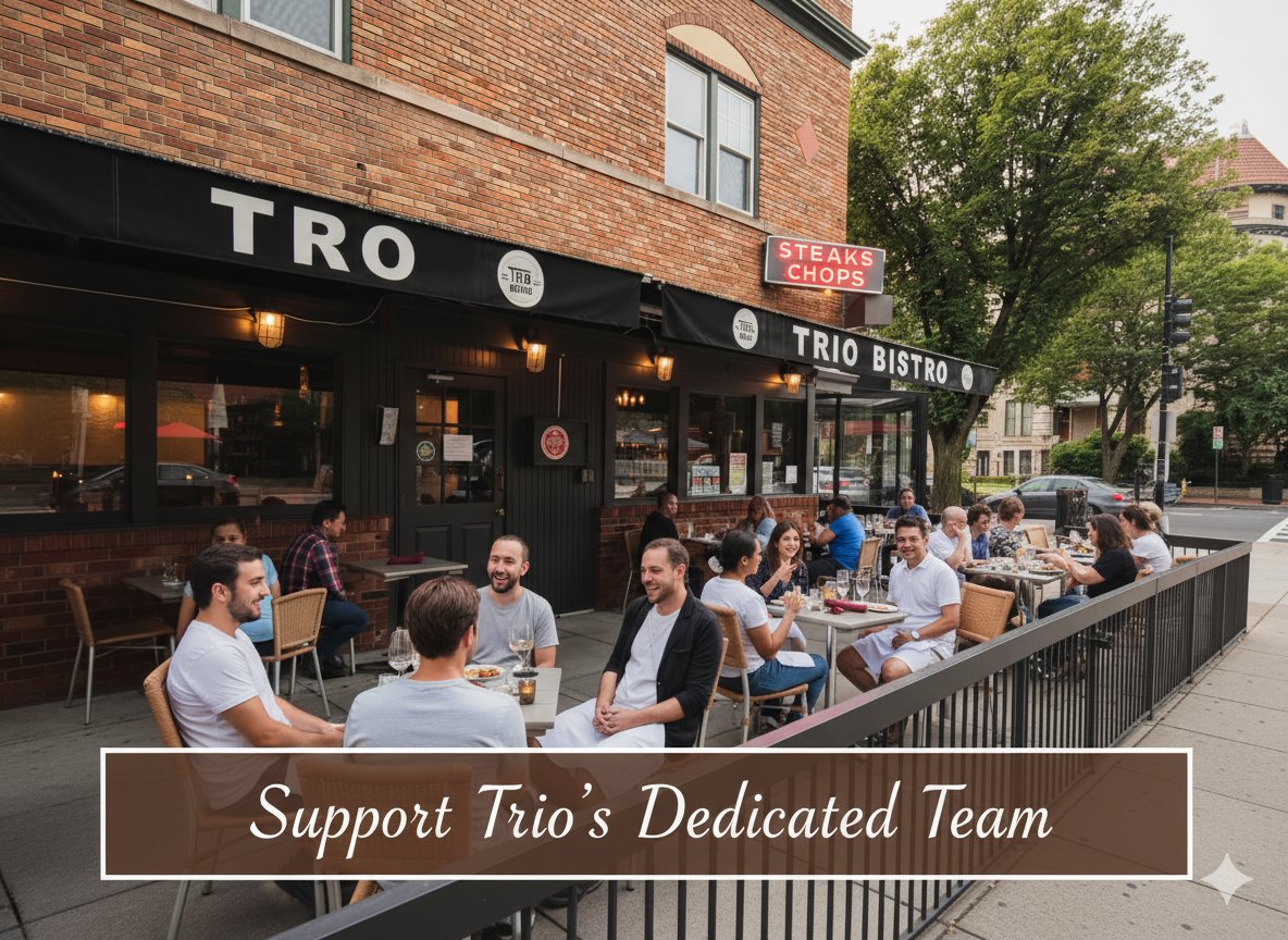 foxandhounddc's tweet photo. Support Trio’s Dedicated Team During This Transition. https://t.co/VoCMBCLypl