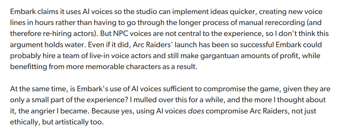 What a load of utter tripe. Worse still, this absolutely horrendous review drags the OC score substantially.