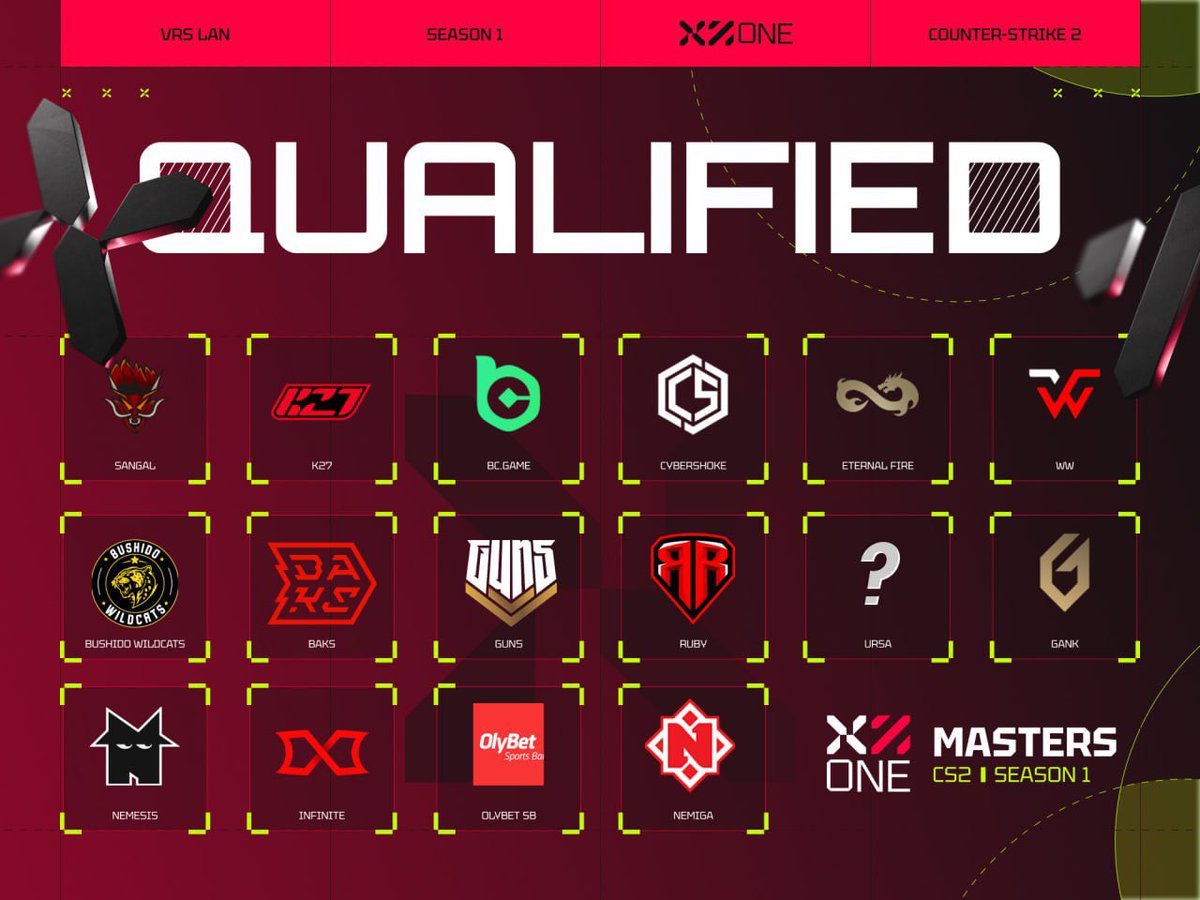 X2ONE_'s tweet image. Welcome to the LAN, X2ONE MASTERS S1 qualifiers!

24–26 November | Tbilisi, Georgia | 
📍CyberShoke Premium

The fight for $20,000 begins. 🏁