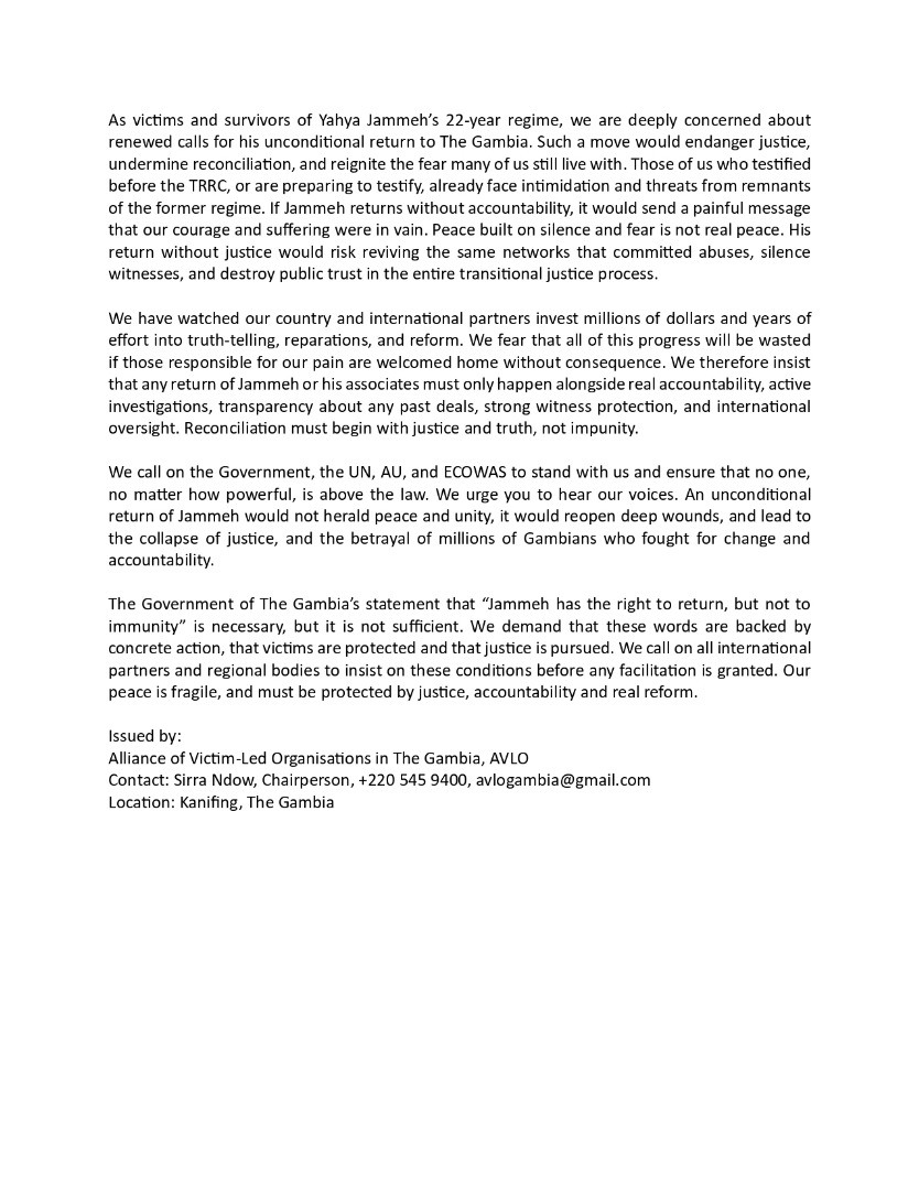 Alliance of Victim-Led Organisations tweet media