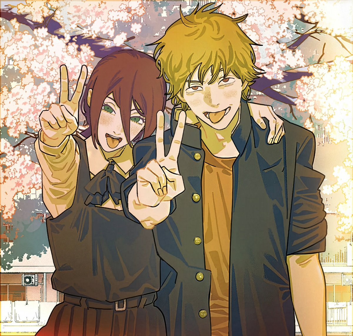 New Denji and Reze art from Fujimoto