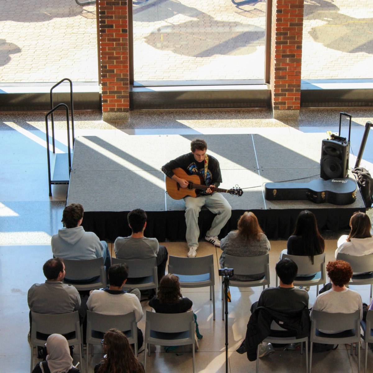 PurdueECE's tweet image. The latest ECE Sound Sessions took place this past Wednesday. Thanks to ECE senior Sebastian Arthur and sophomore Muhammad Shaaban for sharing their talent with us!

ECE Sound Sessions are available on our YouTube channel: bit.ly/3QPLDOx.

#PurdueEngineeringIsVibrant