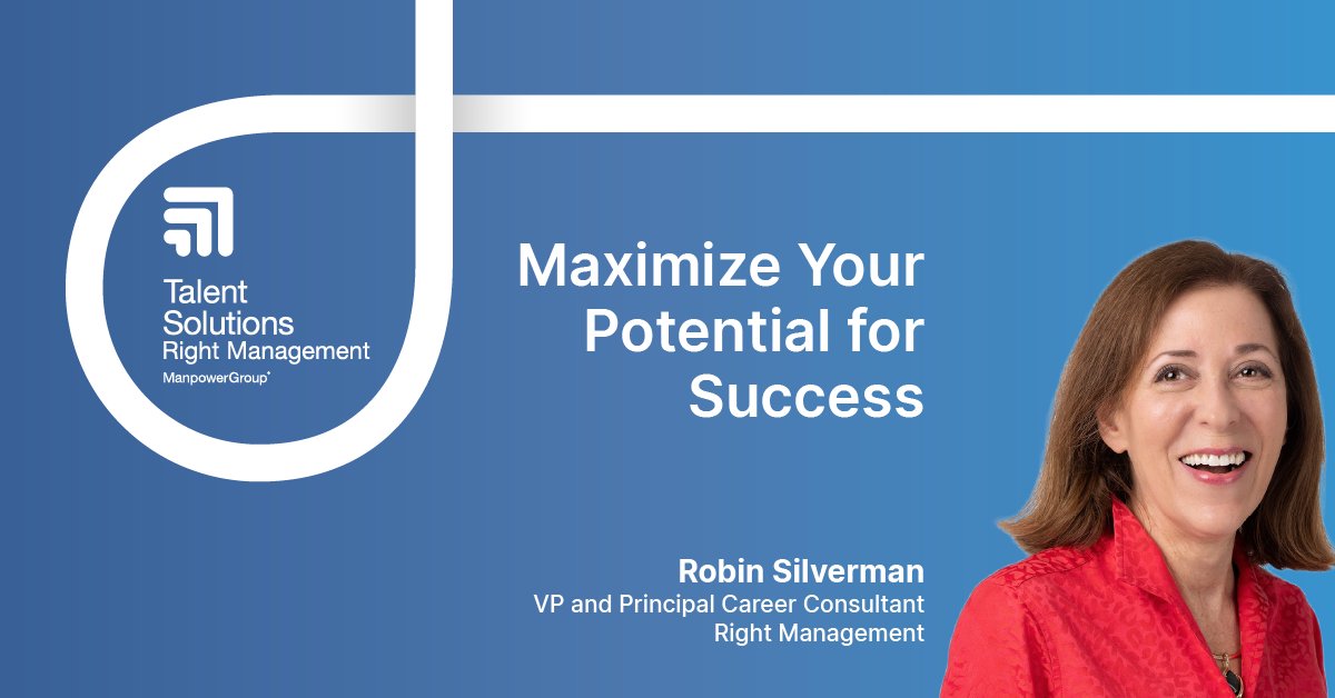 rightmanagement's tweet image. Feeling stuck in your job search? You might be asking the wrong questions.
Robin Silverman shares how to build a brand, use AI wisely and tap your network to land a role where you thrive. For smart, practical advice, check out her blog: bit.ly/3Logl1O
