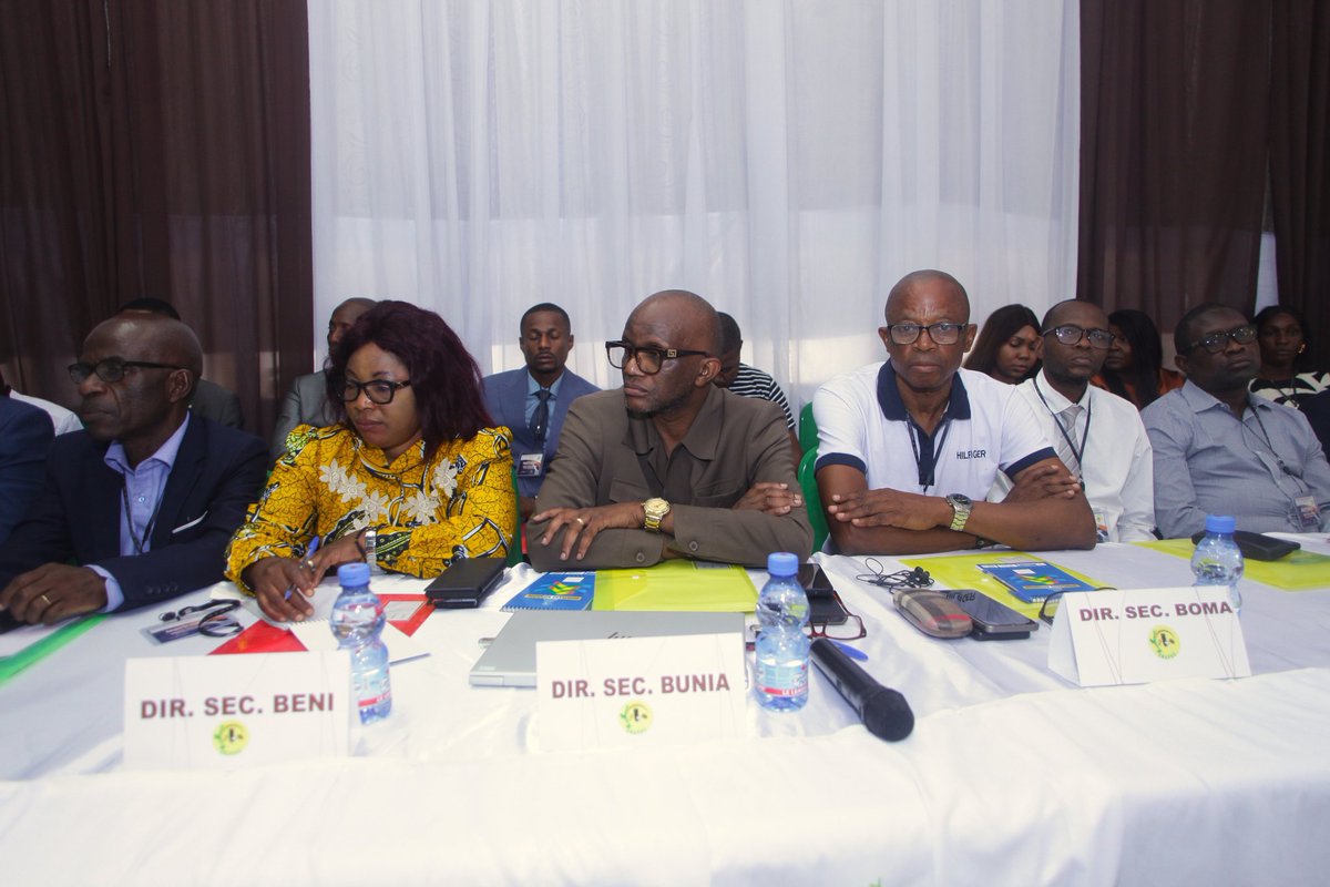 OnapacRdc's tweet photo. 🚨🚨🚨 : Lancement des travaux de la session budgétaire 2025-2026 par le Président du conseil d'administration de L'Office national des produits agricoles du Congo, Me Muke Mukengeshay, ce lundi 10 novembre 2025, à la Direction Générale. https://t.co/4DxxdbF07m