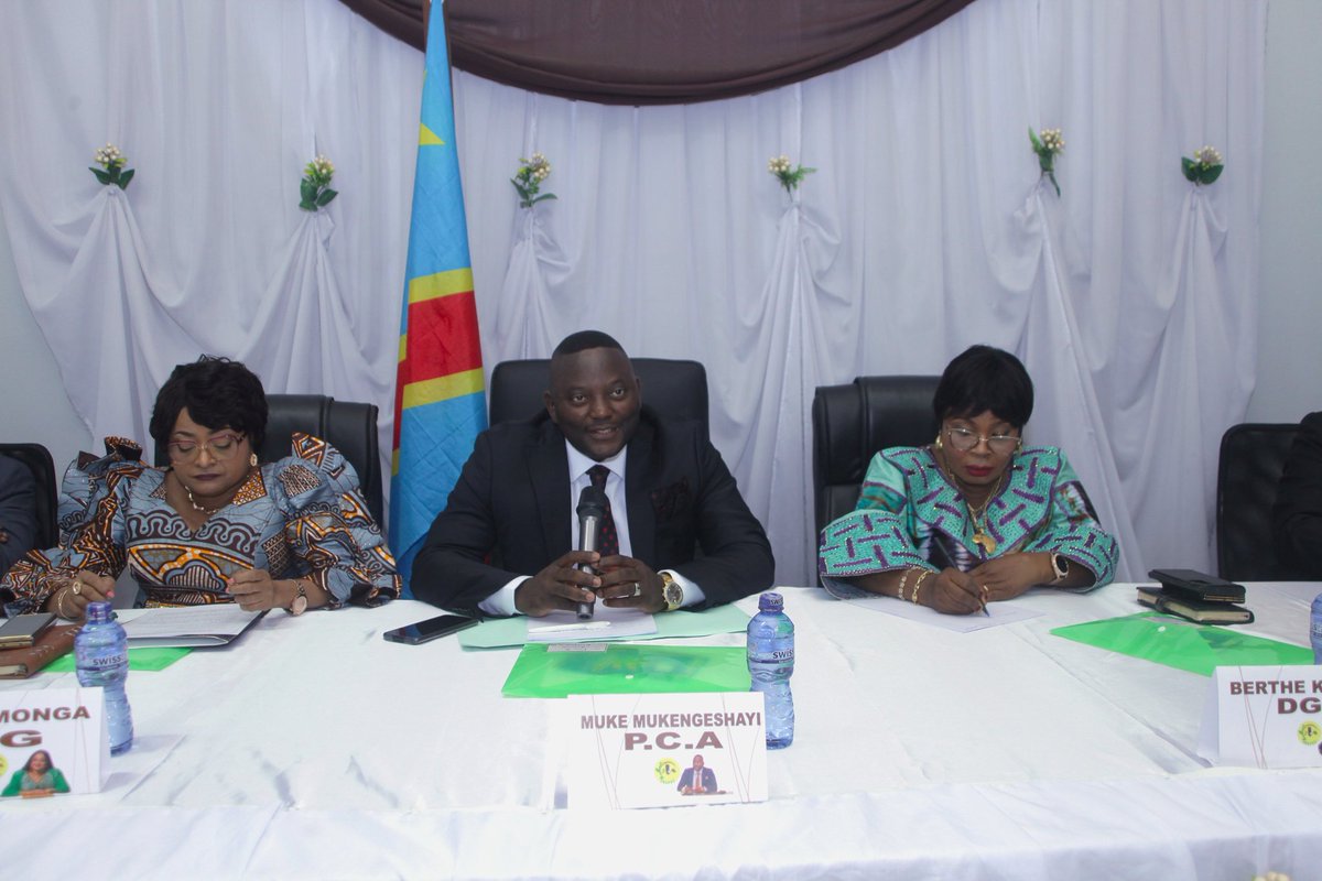 OnapacRdc's tweet photo. 🚨🚨🚨 : Lancement des travaux de la session budgétaire 2025-2026 par le Président du conseil d'administration de L'Office national des produits agricoles du Congo, Me Muke Mukengeshay, ce lundi 10 novembre 2025, à la Direction Générale. https://t.co/4DxxdbF07m